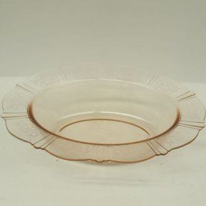 MacBeth Evans Pink AMERICAN SWEETHEART 10 3/4 Inch Oval Serving Bowl